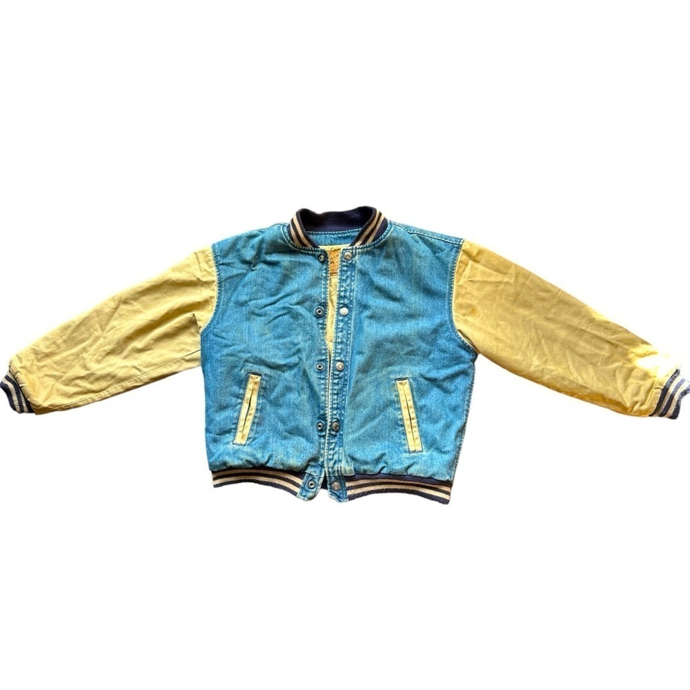 Vintage GAP Oversized Jean Bomber Jacket